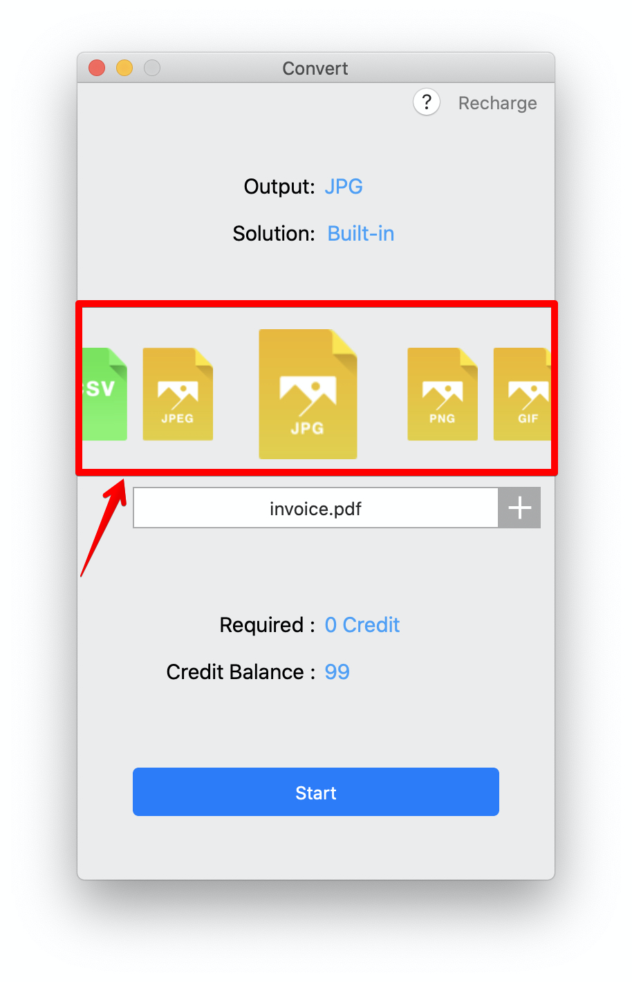 convert pdf for mac