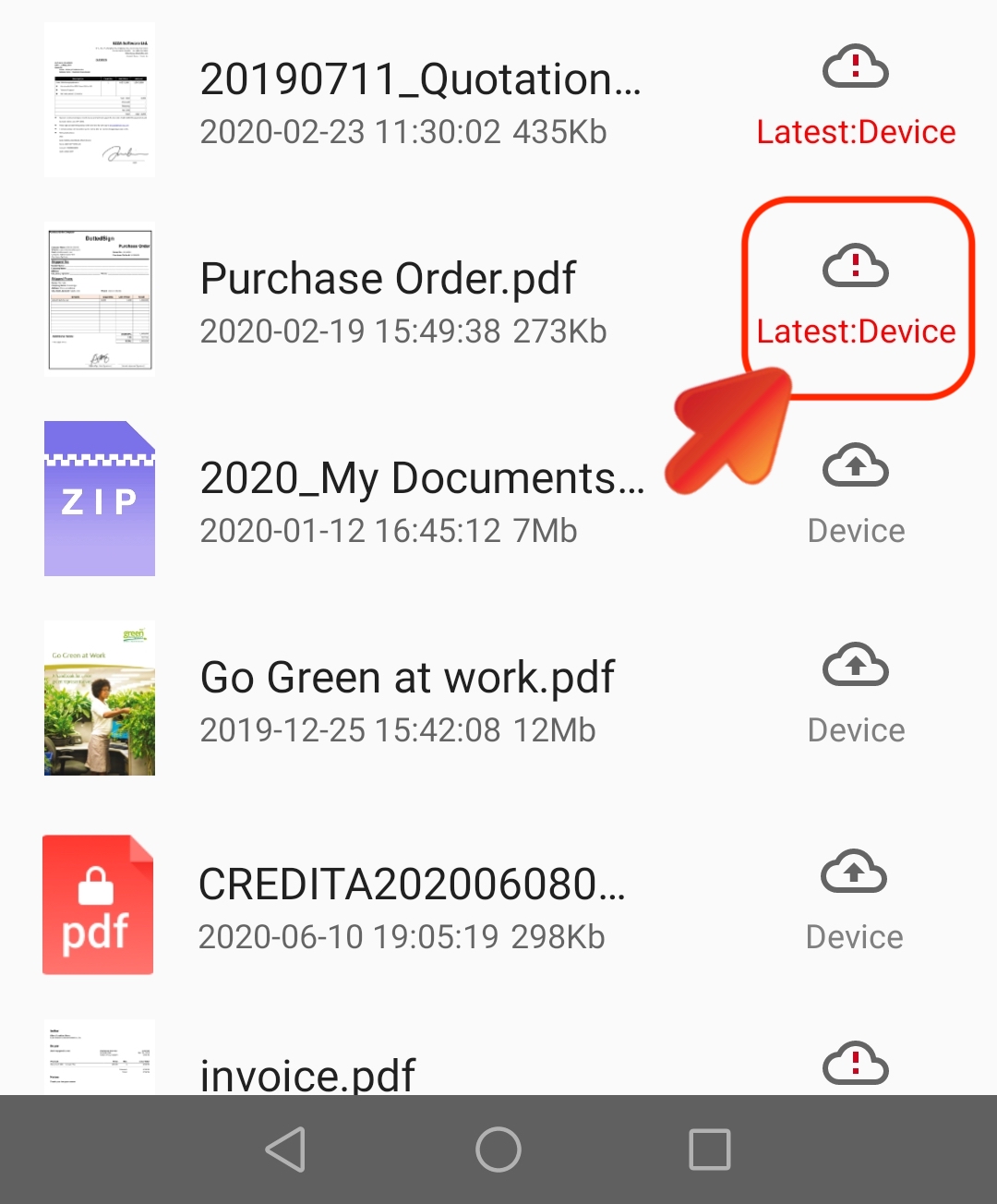 How To Upload Files From Pdf Reader To Kdan Cloud Support Kdan Mobile 2051