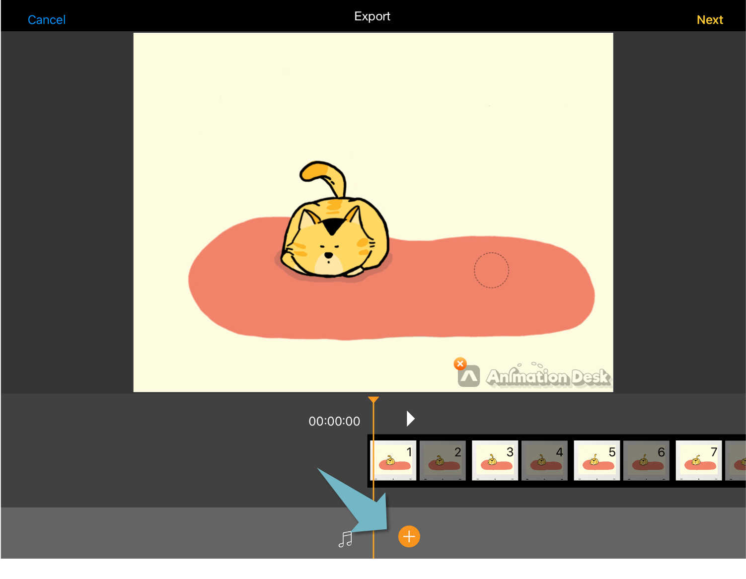 How to Add Sounds to Your Animation – Support | Kdan Mobile